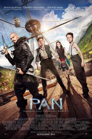 Pan - Viaggio sull'isola che non c'è (2015) streaming