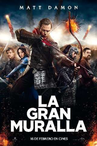 The Great Wall (2016) streaming