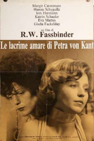 Le lacrime amare di Petra Von Kant (1972) streaming
