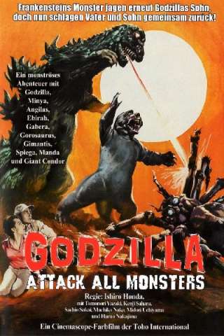 La vendetta di Godzilla (1969) streaming