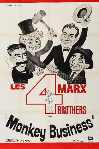 Monkey Business - quattro folli in alto mare (1931) streaming